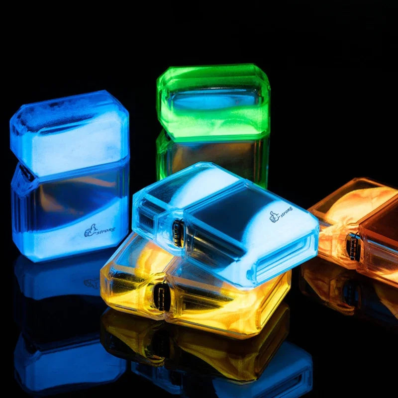 GlowGuard Bioluminescent Zippo Lighter Case
